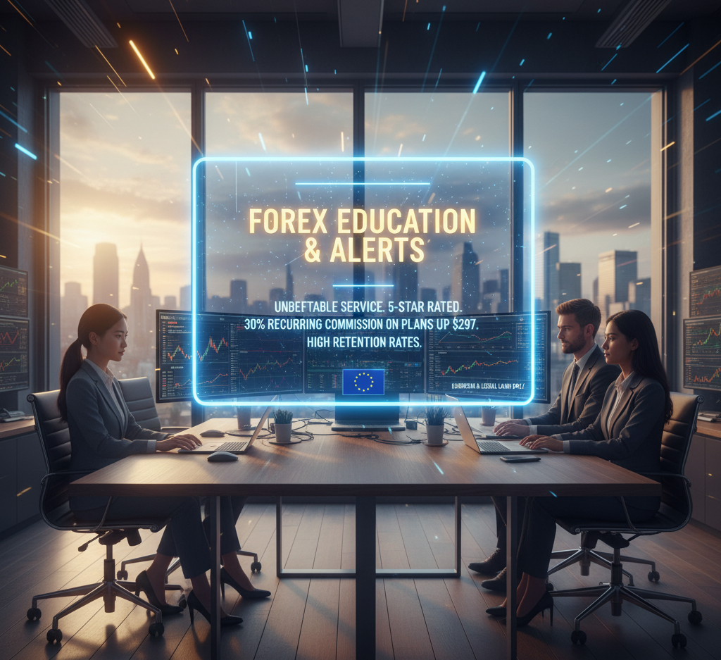 Forex Education and Alerts. High Conversions. 30% Commission