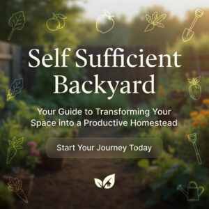 NEW - Self Sufficient Backyard