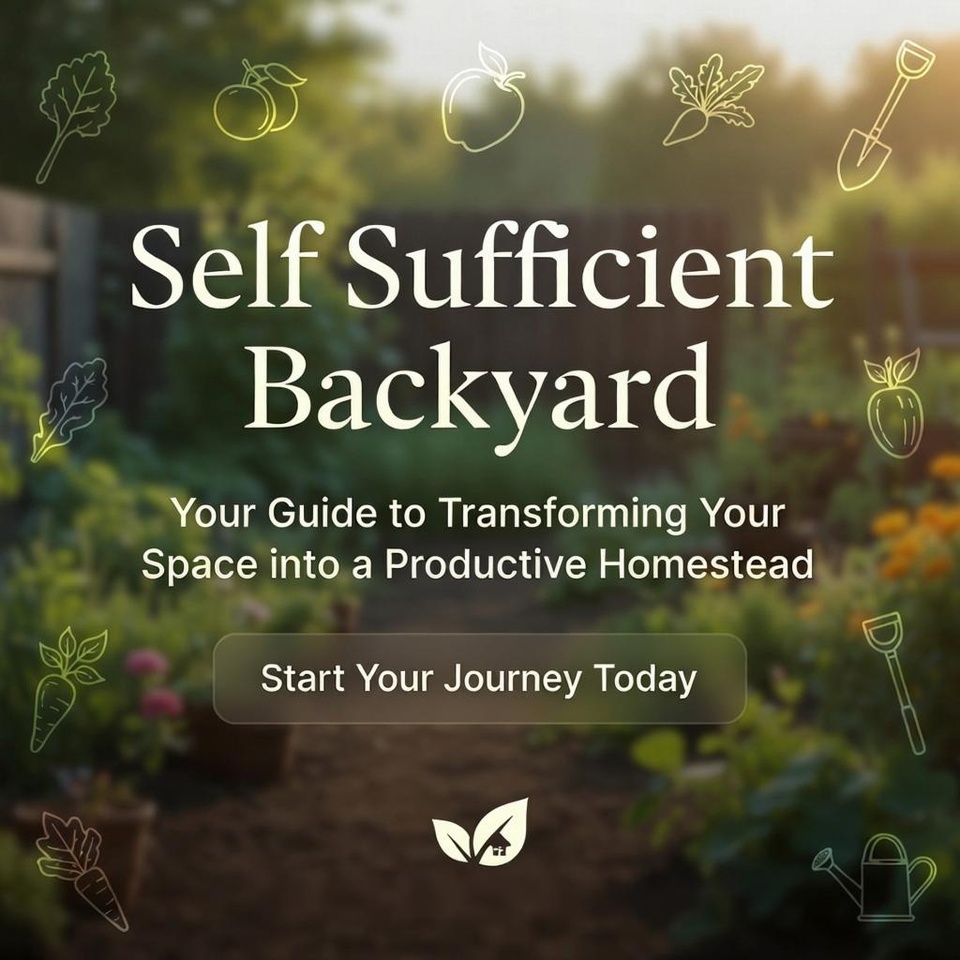 NEW - Self Sufficient Backyard