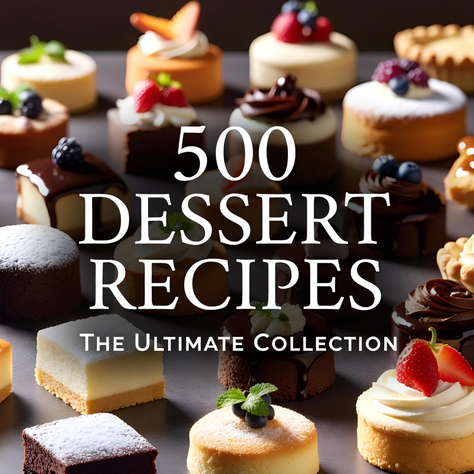 500 Delicious Dessert Recipes Cookbook