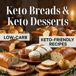 Keto Breads & Keto Desserts