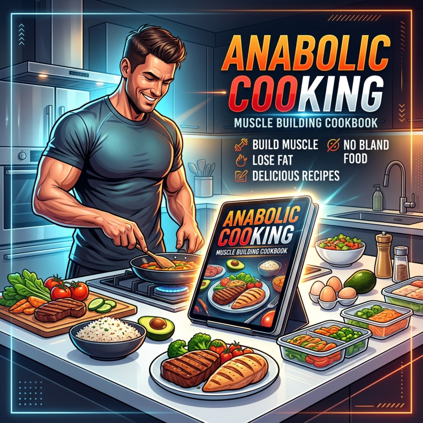 Anabolic Cooking - Muscle Building Cookbook