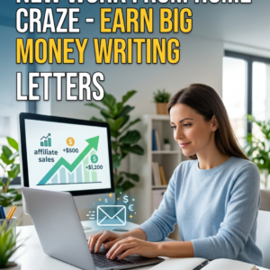 New Work from Home Craze - Earn Big Money Writing Letters